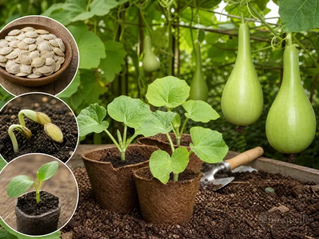 Plant Bottle Gourd – After Frost, Warm Soil