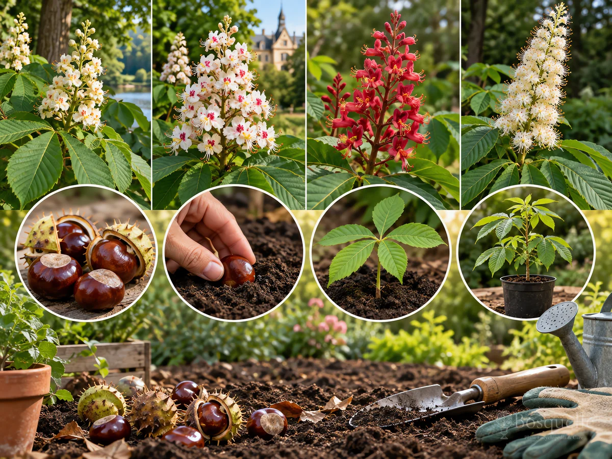 Planting Buckeye guide illustration