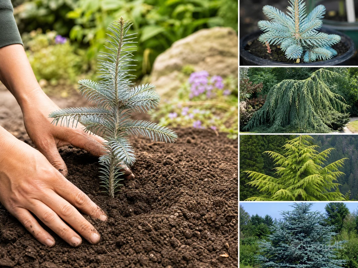 Planting Cedar guide illustration