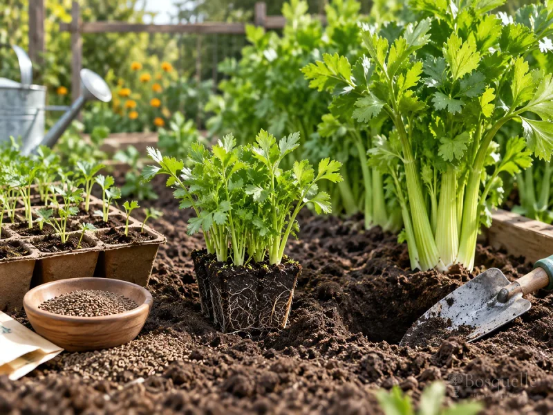 Plant Celery From Uncovered Seed After Frost guide illustration