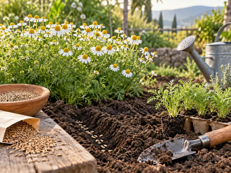 Planting Chamomile — for Chamomile