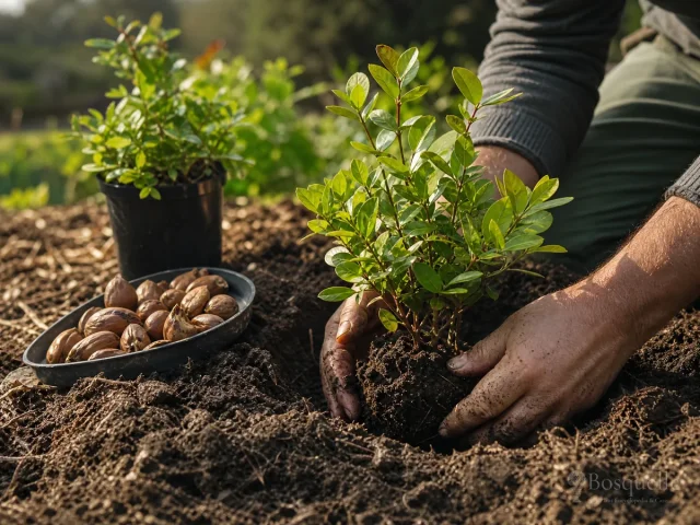 Planting Chilean Myrtle — for Temu