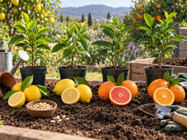 Planting Citrus — for Blood Orange