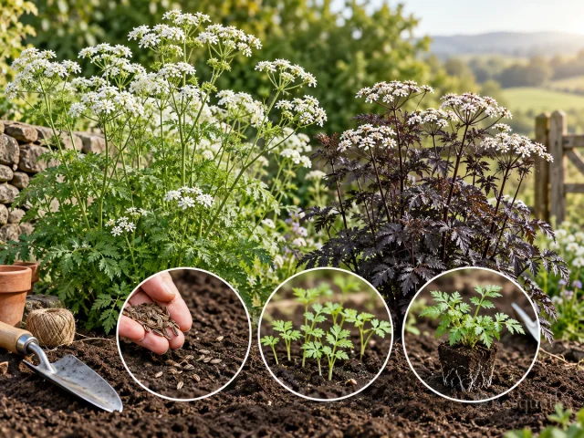 Plant Cow Parsley in Place in Fall or Spring