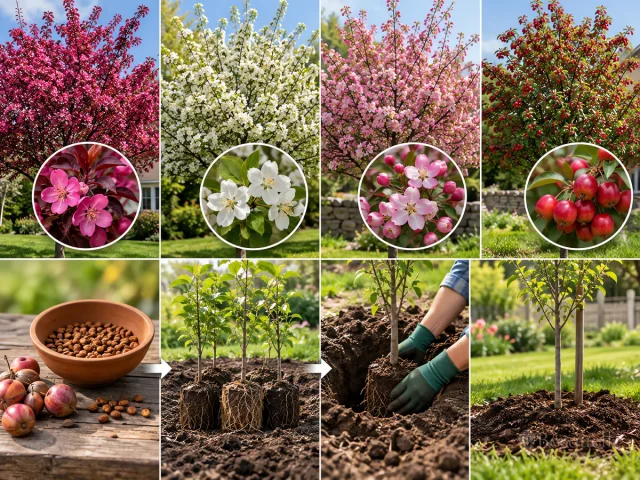 Planting Crabapple — for Crabapple Royal Raindrops®