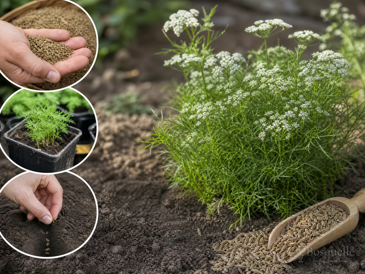 Planting Cumin guide illustration
