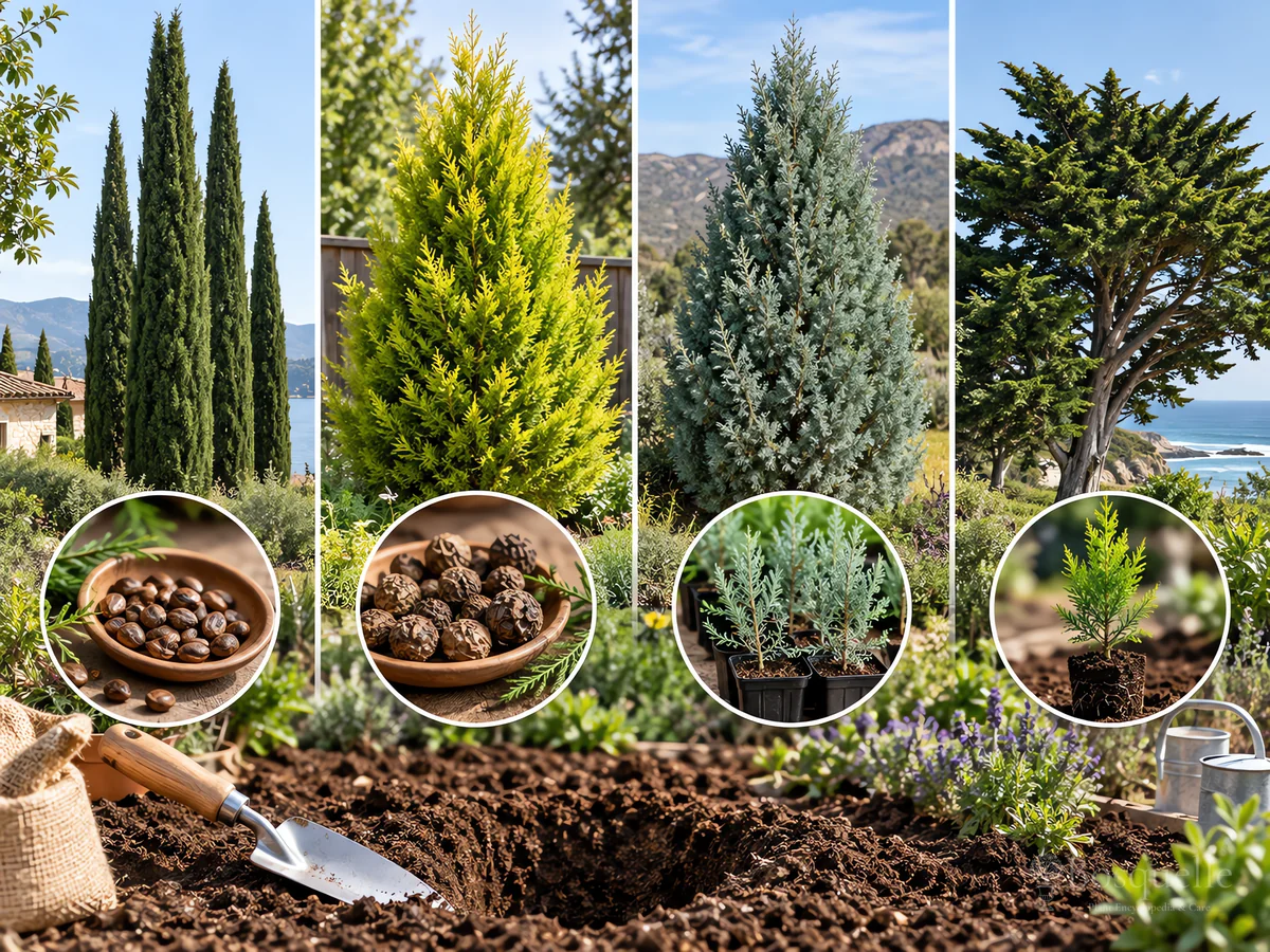 Planting Cypress guide illustration