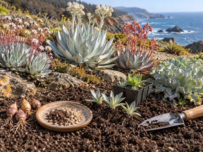 Planting Dudleya — for Coast Dudleya