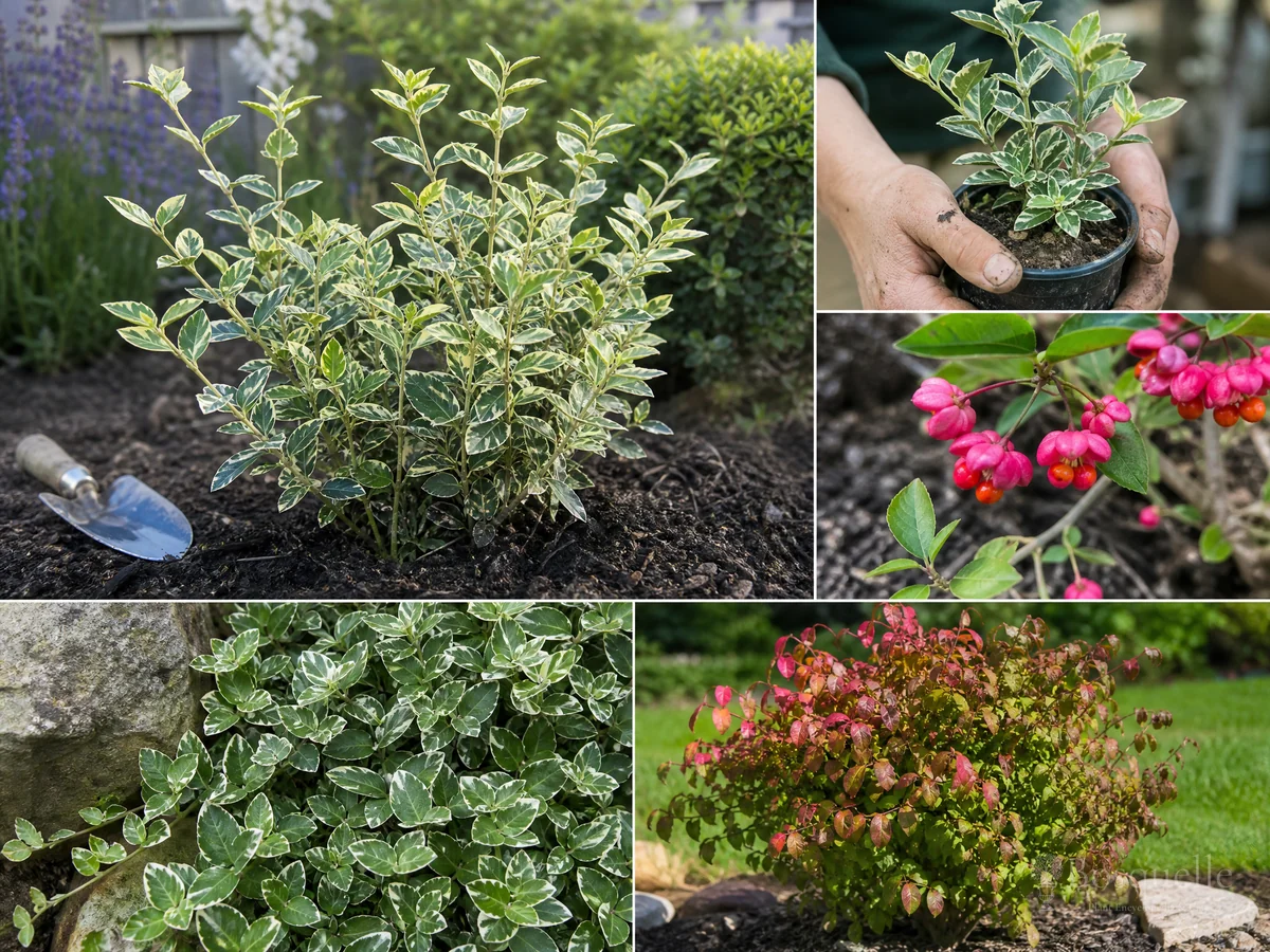 Planting Euonymus guide illustration
