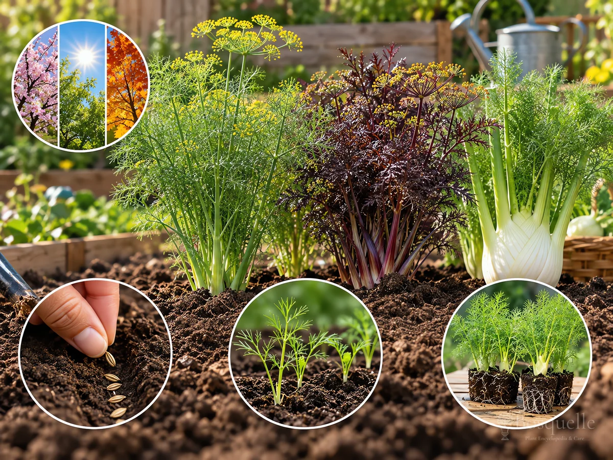 Planting Fennel guide illustration