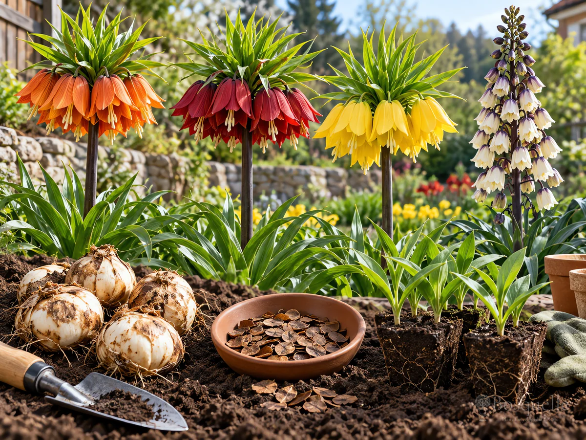 Planting Fritillary guide illustration