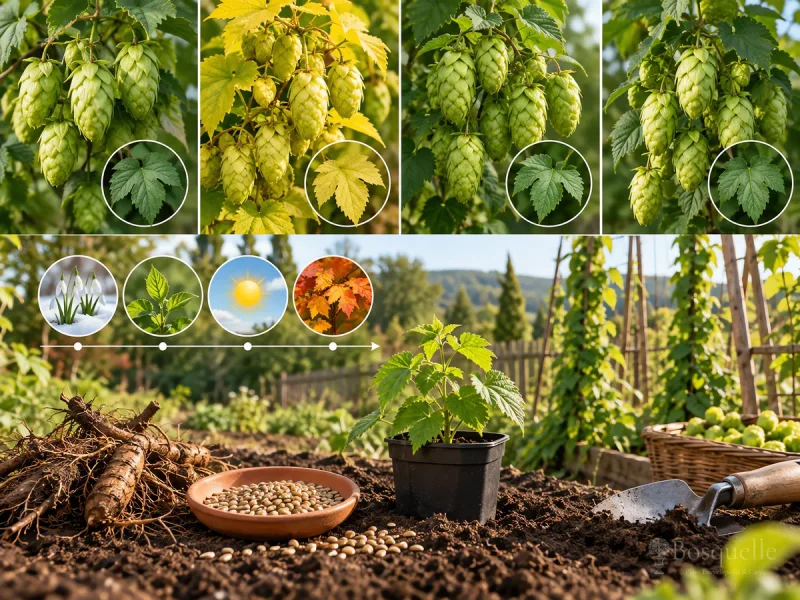 Plant Hops – After Frost, Buds Up guide illustration