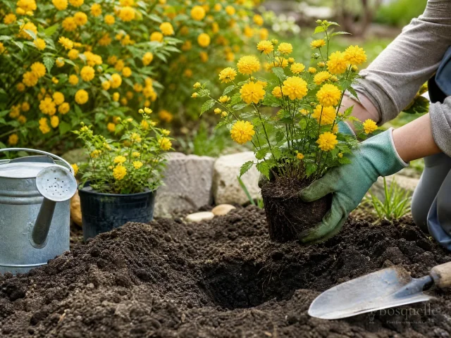 Planting Japanese Kerria — for Japanese Kerria