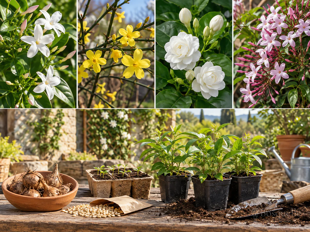 Planting Jasmine guide illustration