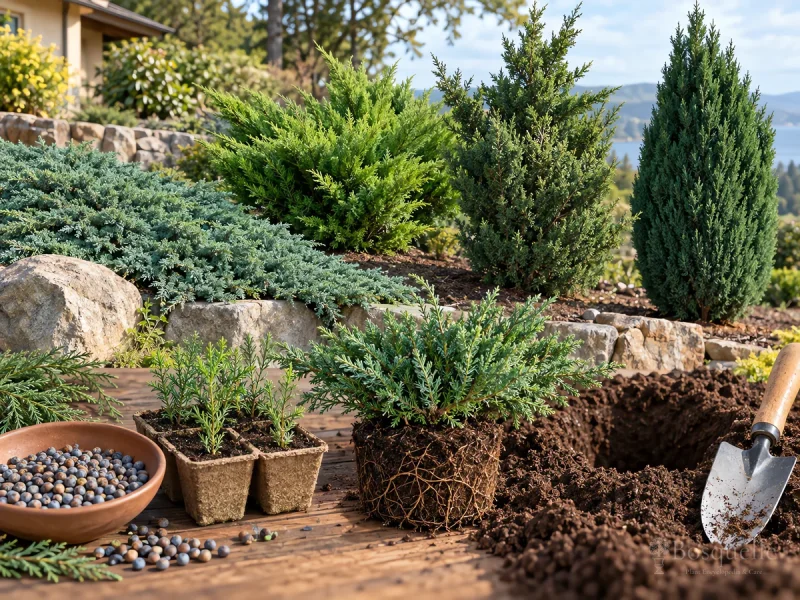 Planting Juniper — for Montana Moss® Juniper