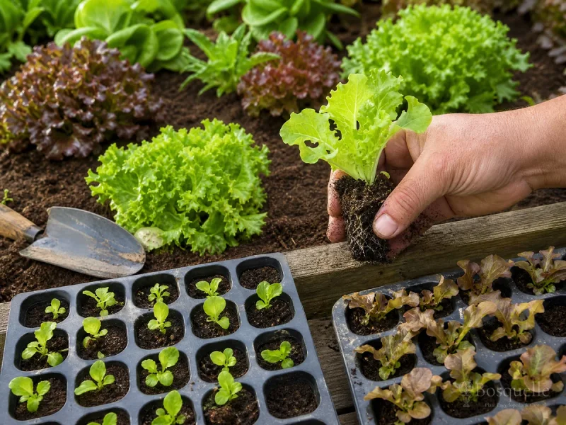 Plant Lettuce – As Soon as Soil Can Be Worked guide illustration