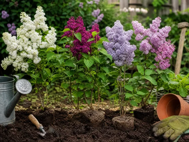 Planting Lilacs — for Lilac Bloomerang® Pink Perfume