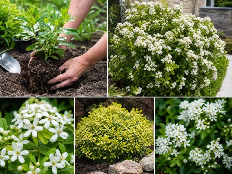 Planting Mexican Orange — for Mexican Orange Blossom