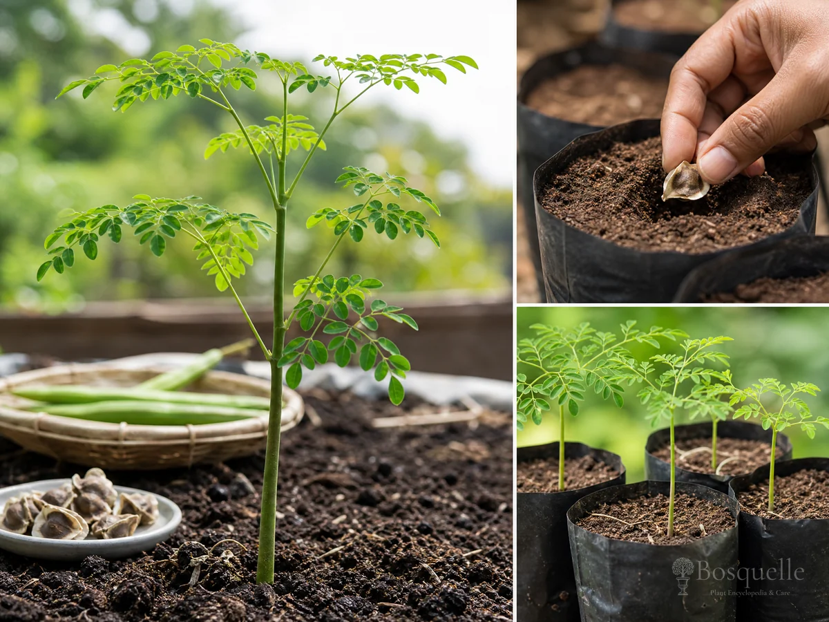 Planting Moringa guide illustration