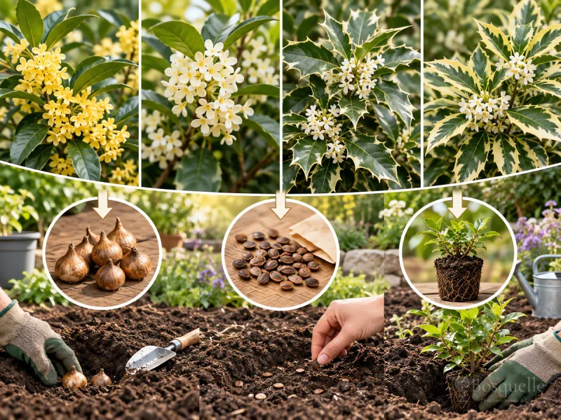 Planting Osmanthus — for Holly Osmanthus