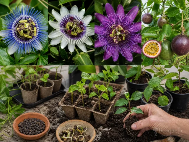Planting Passion Flower — for Passion Flower