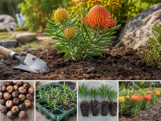 Planting Pincushion Protea — for Skyrocket Pincushion So Exquisite