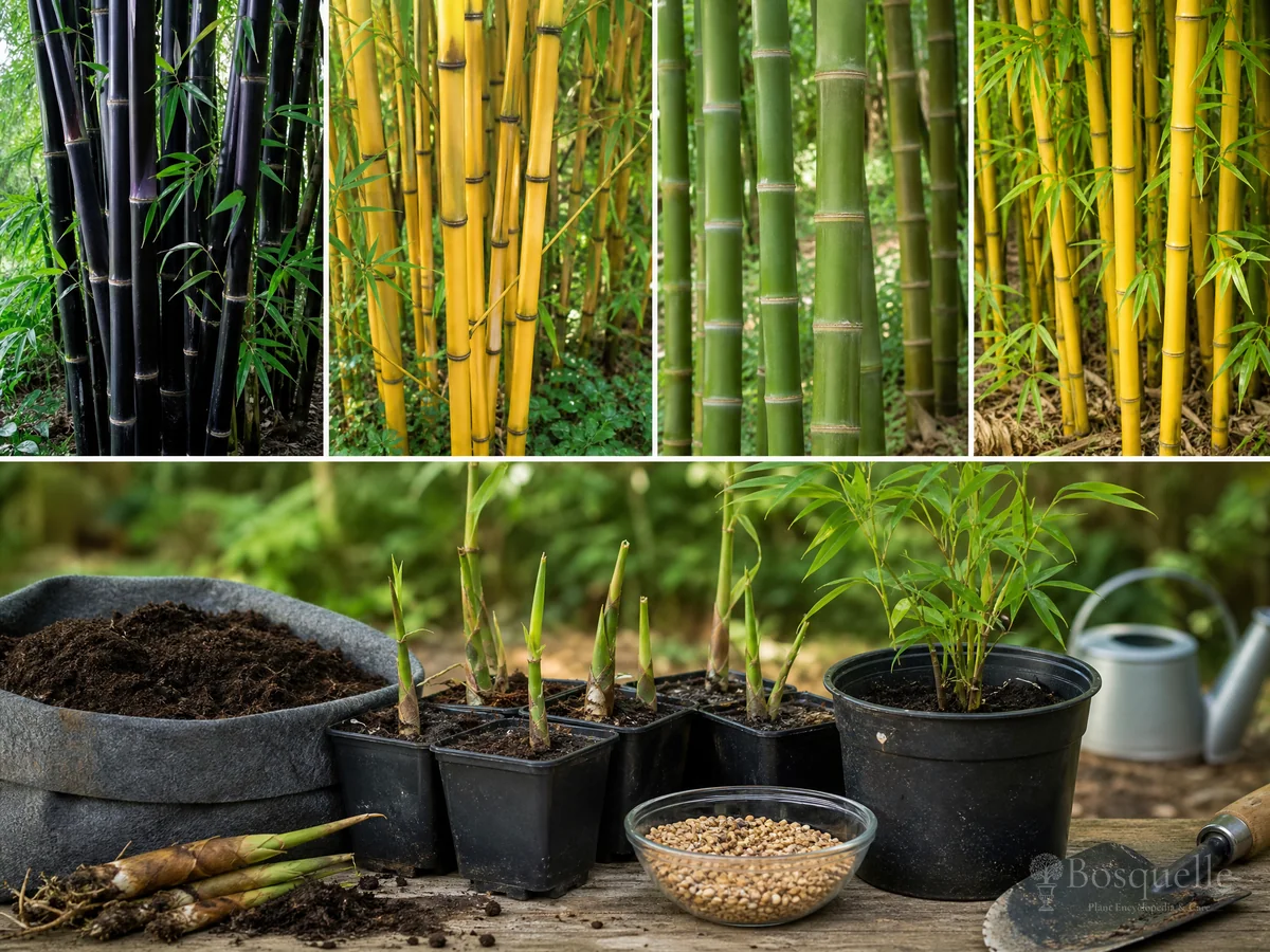 Planting Running Bamboo guide illustration