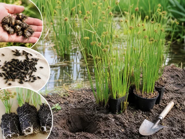 Planting Softstem Bulrush — for Softstem Bulrush
