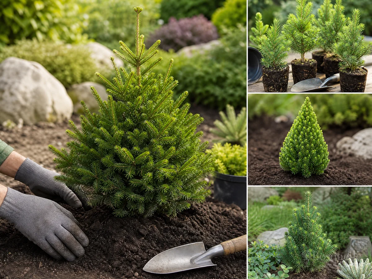 Planting Spruce guide illustration