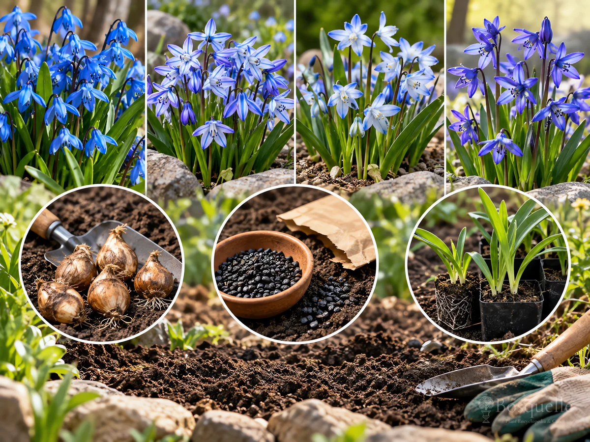 Planting Squill guide illustration