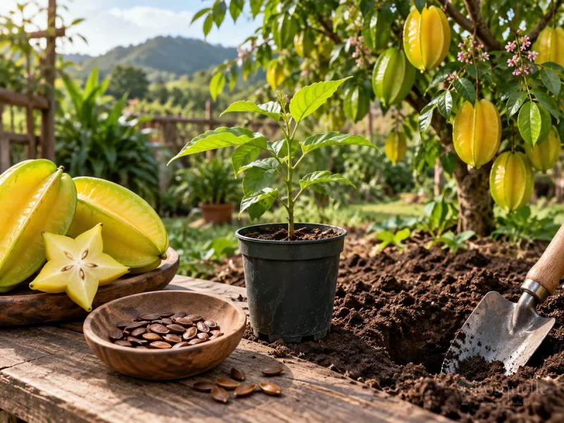 Planting Star Fruit — for Carambola