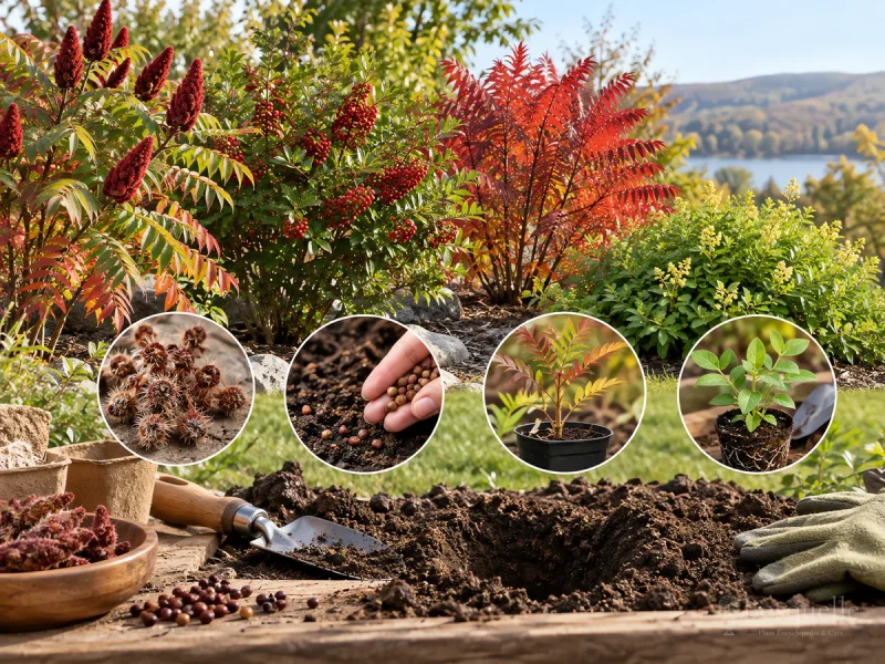 Plant Sumac – Flare at Grade