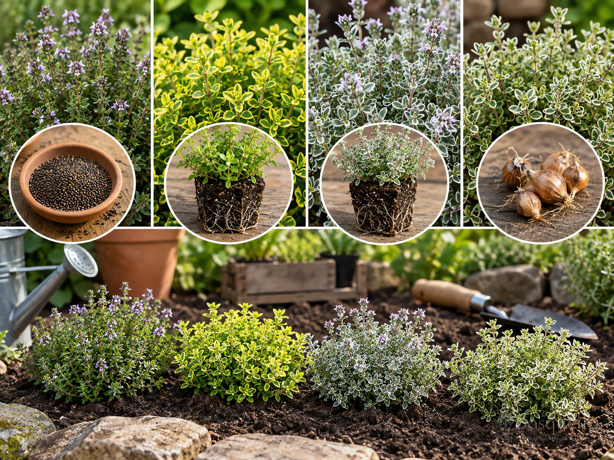 Planting Thyme guide illustration