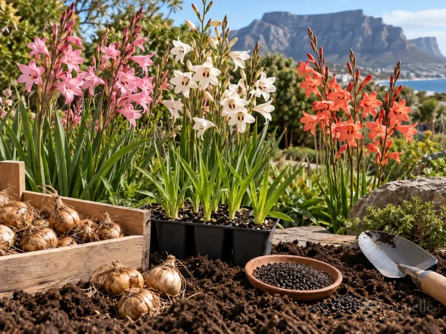 Planting Watsonia — for Beatrice Watsonia