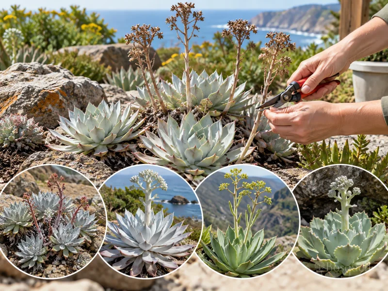 Propagating Dudleya — for Coast Dudleya