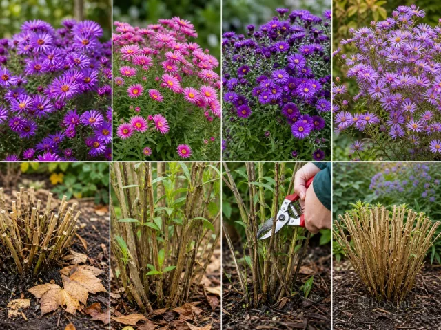 Pruning Asters — for Aster 'Nanus'