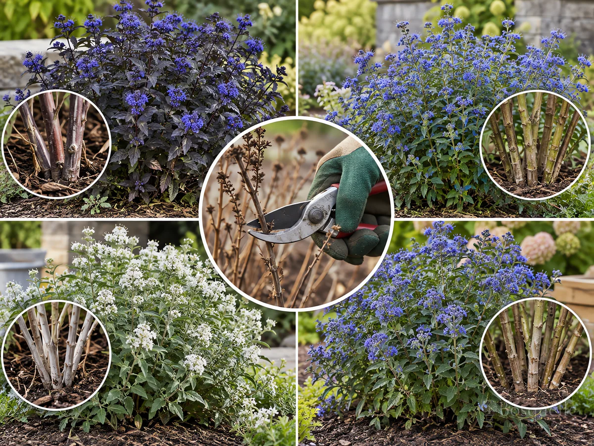 Pruning Bluebeard guide illustration