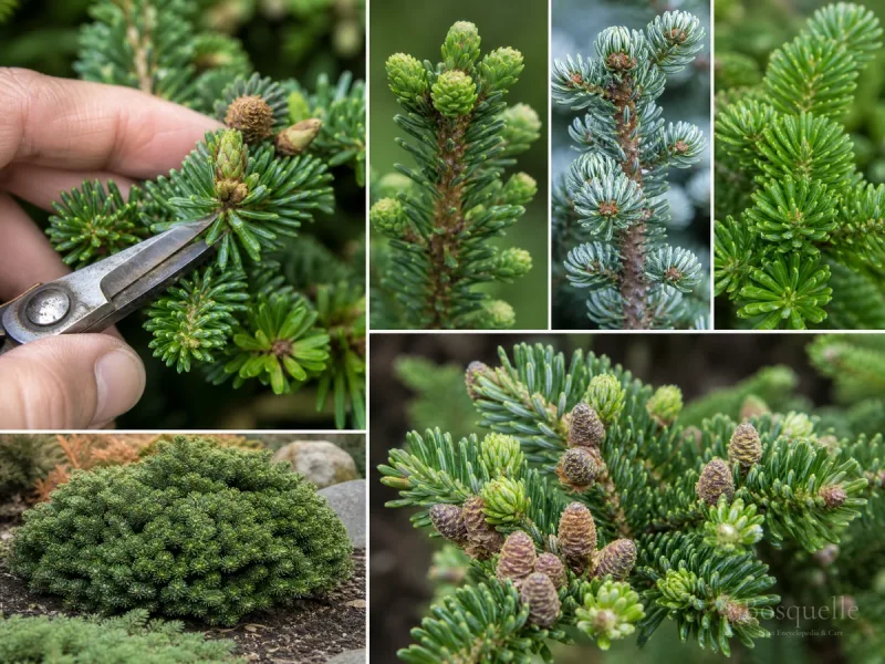 Pruning Fir — for Pacific Silver Fir 'Spreading Star'