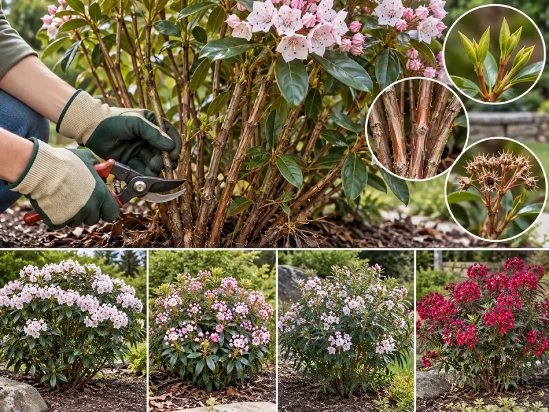 Pruning Mountain Laurel — for Sandmyrtle