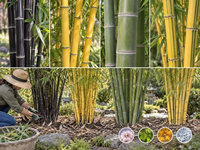 Prune Running Bamboo – After New Shoots Harden guide illustration
