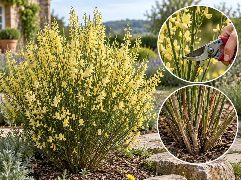Prune Scotch Broom After Bloom