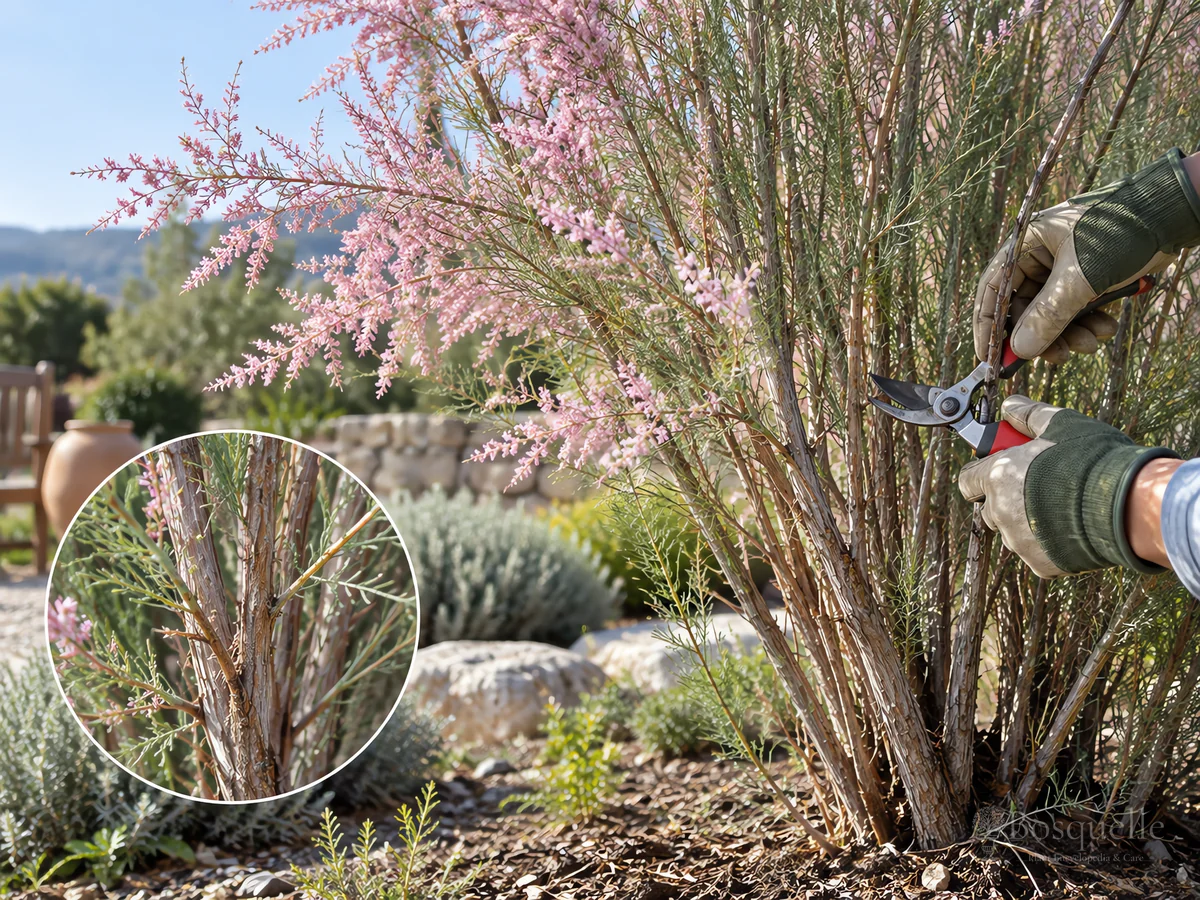 Prune Tamarisk guide illustration