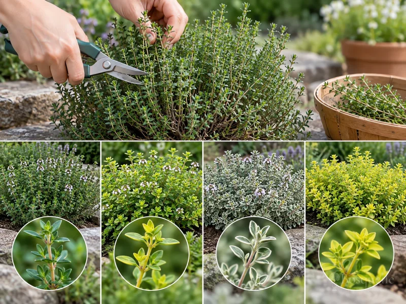 Pruning Thyme — for Woolly Thyme