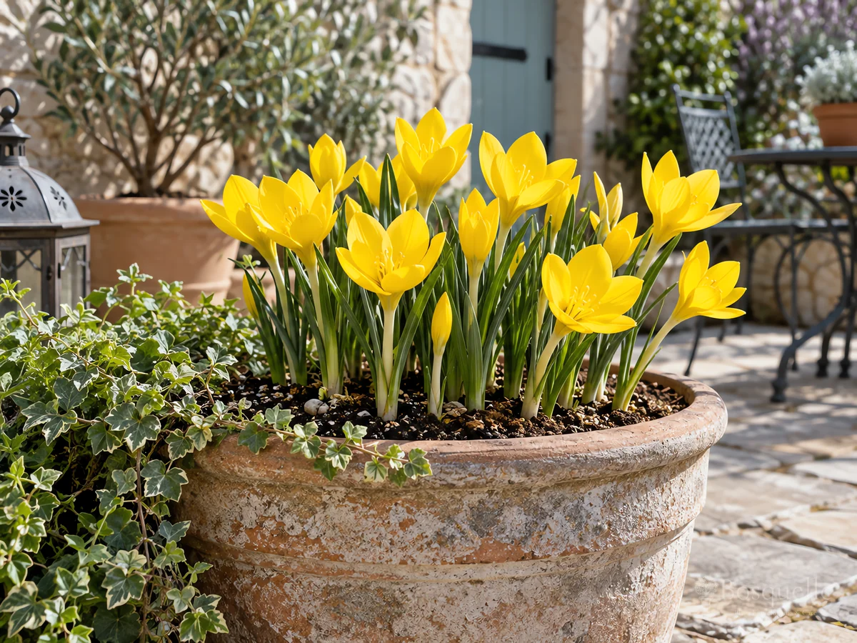 Sternbergia in Pots guide illustration