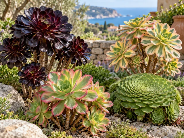 Types of Aeonium — for Aeonium ‘Jack Catlin’