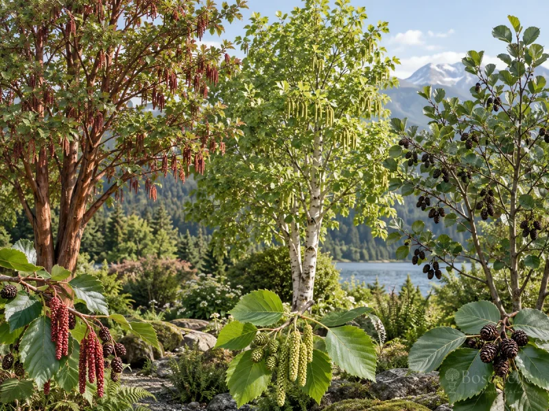 Types of Alder – Red, White, or Eastern Thicket guide illustration