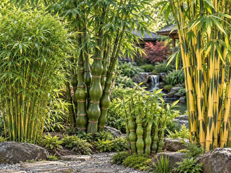 Types of Bambusa — for Painted Bamboo
