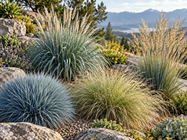 Types of Blue Fescue — for Atlas Fescue