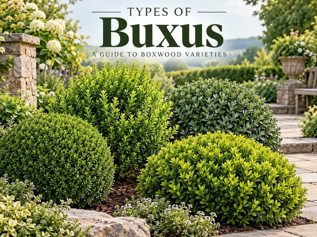 Types of Boxwood — for Boxwood 'Blauer Heinz'