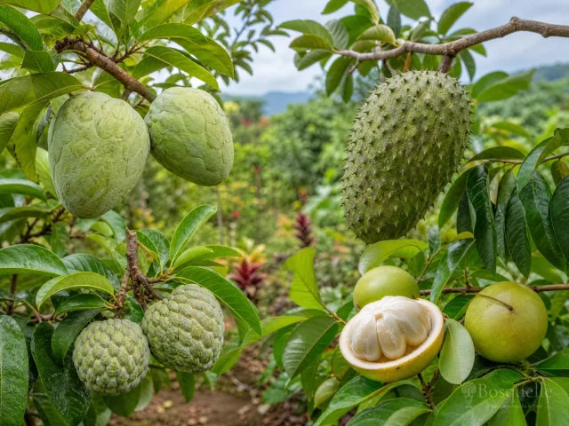Types of Cherimoya – Cool-Coast, Tropics, or Pond Apple guide illustration